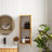 30" H Wall-Mounted Floating Bathroom Vanity Side Cabinet With A Door And A Shelf-1077775596