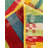Overyed One-of-a-Kind Rectangle 8'2" X 10'1" New Age Wool Area Rug Red/Yellow/Green