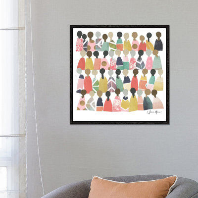 Rainbow Children by LouLouArtStudio - Print on Canvas