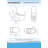 Auto Open/Close Bidet Smart Toilet with Built-in Tank, ADA Height, Auto/Blackout Flush, Heated Seat