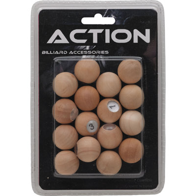 Action Wooden Kelly Pool Pill Set