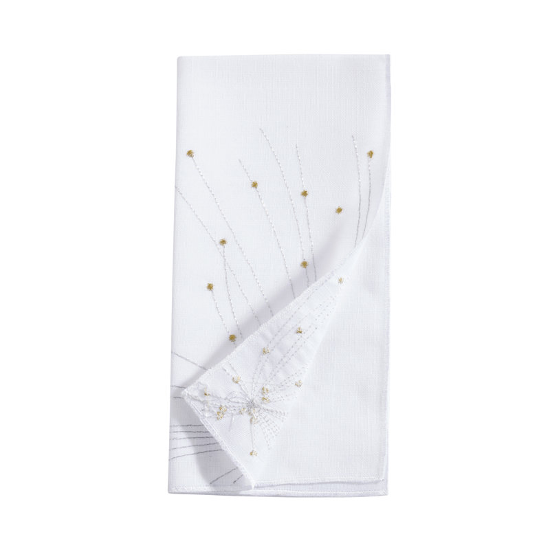 Serviette rectangulaire en polyester sans motif
