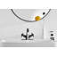 Robinet de lavabo pour salle de bain à poignée simple 1588-ATI-104902829