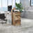 Barn Door Wooden 3 Drawers Flynt With Lock 30.71"H-890008456
