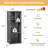 4-Layer Irregular Open Shelf Bookcase-241118382