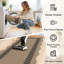 Ensemble de tapis de cuisine antidérapants festonnés 3 pièces, tapis de jute lavables à profil bas