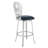 Herdon Contemporary Swivel Counter or Bar Height Bar Stool in Brushed Stainless Steel, Faux Leather-1409065906-1407148231