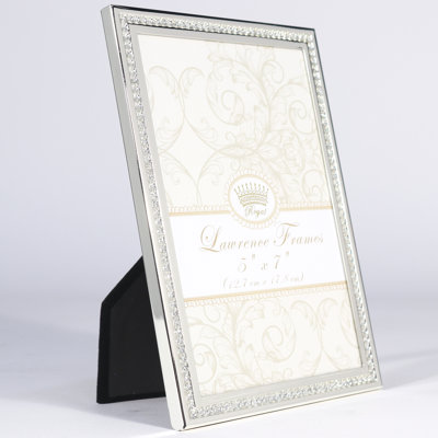 Beachwood Silver Beaded Picture Frame