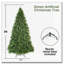 Arbre de Noël artificiel en PE et PVC de 4 pi de qualité supérieure-1425938306