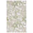 Aramantha Floral Power Loomed Indoor/Outdoor Area Rug in Ivory/Green/Pink-1014418560
