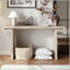 Console rustique avec finition en bois vieilli-1049095408