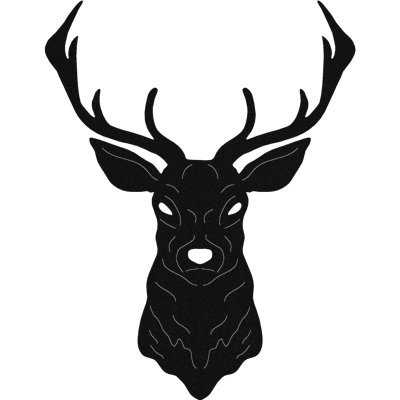 Deer Mount Wall Décor