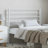 Durable Metal Headboard, Modern Style-1533165295-1533165282