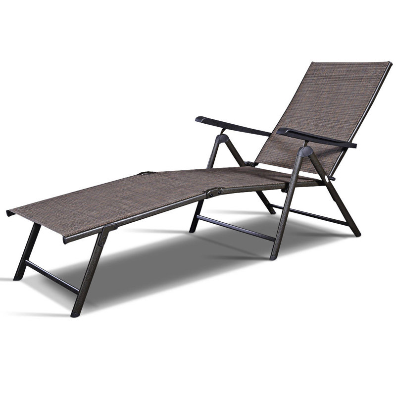 Soileau Outdoor Chaise Lounge