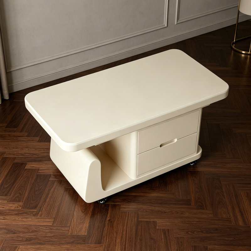 Merwin, Blanc, Blanc, H 19,68 po x L 31,49 po x l 19,68 po