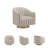Neveah Upholstered Swivel Accent Chair