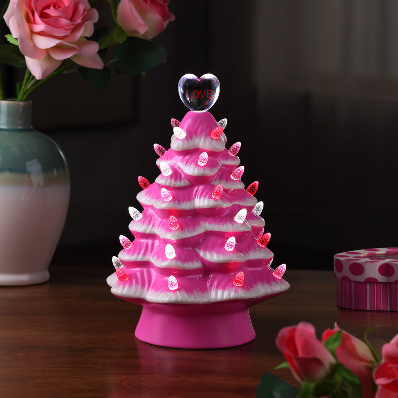 Nostalgic Valentine's Day Tabletop Tree