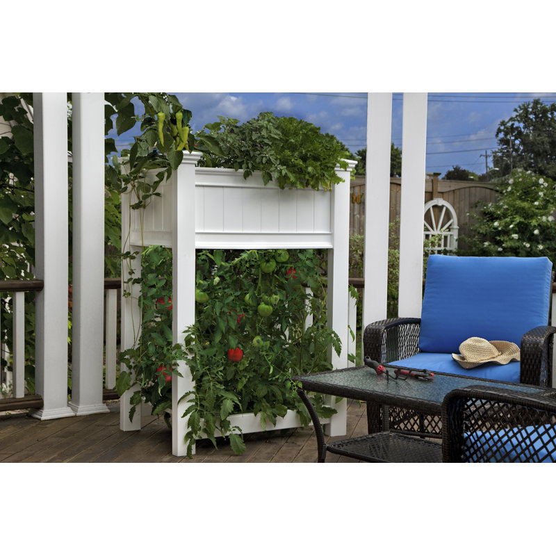 Vinyl Raised Tomato and Herb Planter