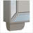 Modern Silver Champagne Bedside Table
