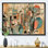 «Golden Mid Century Boho», art mural abstrait minimalisme