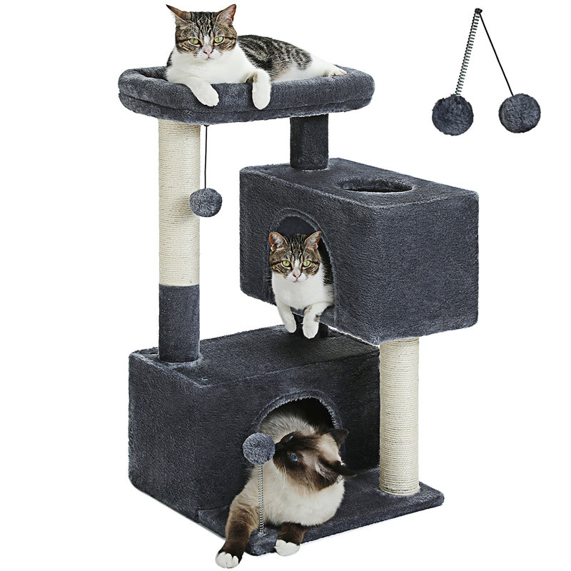 Arbre à chat, Gris foncé