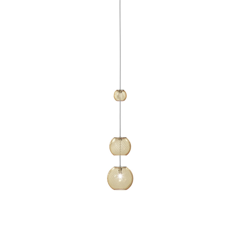 Oto 1 - Light Pendant, Amber
