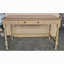 Bureau en bois massif avec 1 tiroir et pieds tournés
