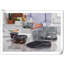 Ensemble de 21 contenants alimentaires, gris