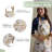 Maison d'Hermine Verdier 100% Cotton Everyday Apron - 27.5" x 31.5"