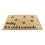 Savilla Non-Slip No Pattern Christmas Doormat