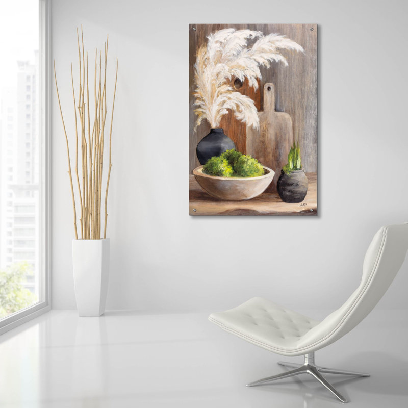«Spring Tableaux 1» par Julia Purinton, art mural en verre acrylique, H 36 po x l 24 po x P 0,2 po