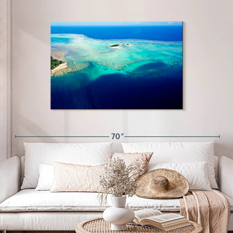 Gillard Taevuni Island, 30" H x 45" W