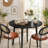 35" Drop Leaf Folding Dining Table with Pine Legs for Small Spaces