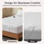 Protège-matelas simple blanc avec Scotchgard Beautyrest-15040927