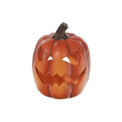 Terracotta Pumpkin Tea Light Holder
