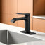 Robinet de salle de bain monocorps et monocommande avec drain-122282123