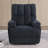 35.3" Wide Electric Power Swivel Rocker Recliner With USB Port-162250385