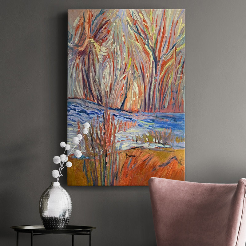 Cadmium Winter Solstice I " Cadmium Winter Solstice I ", 12" H x 8" W x 1" D