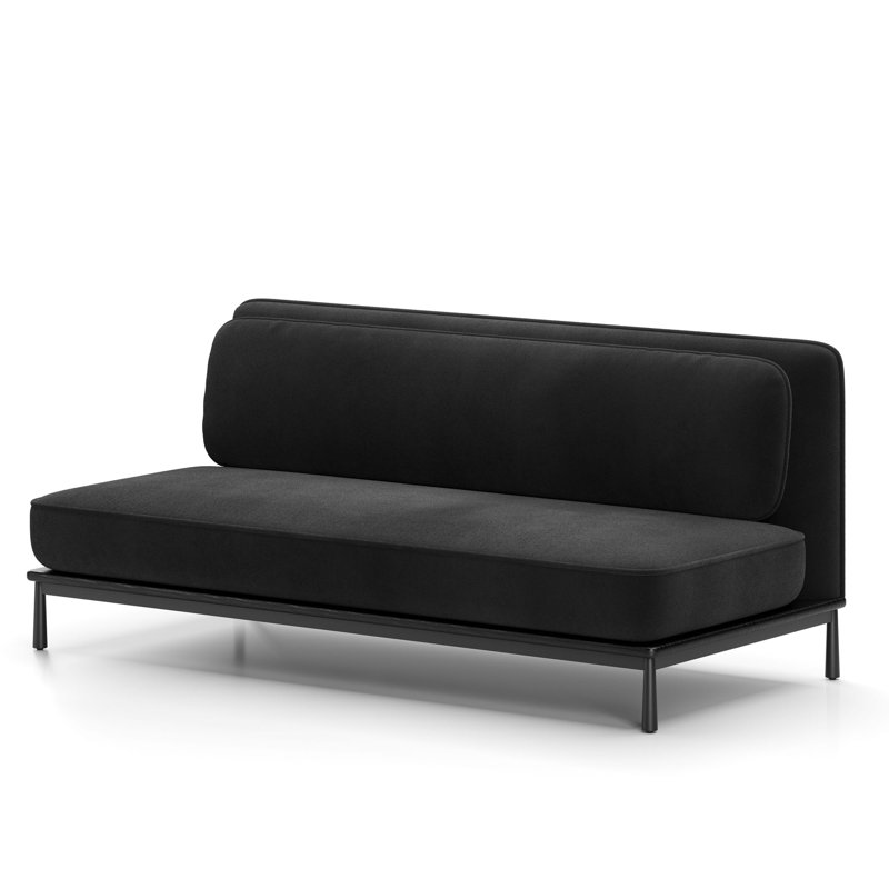 Canapé Arc, Chêne noir, Jade 800