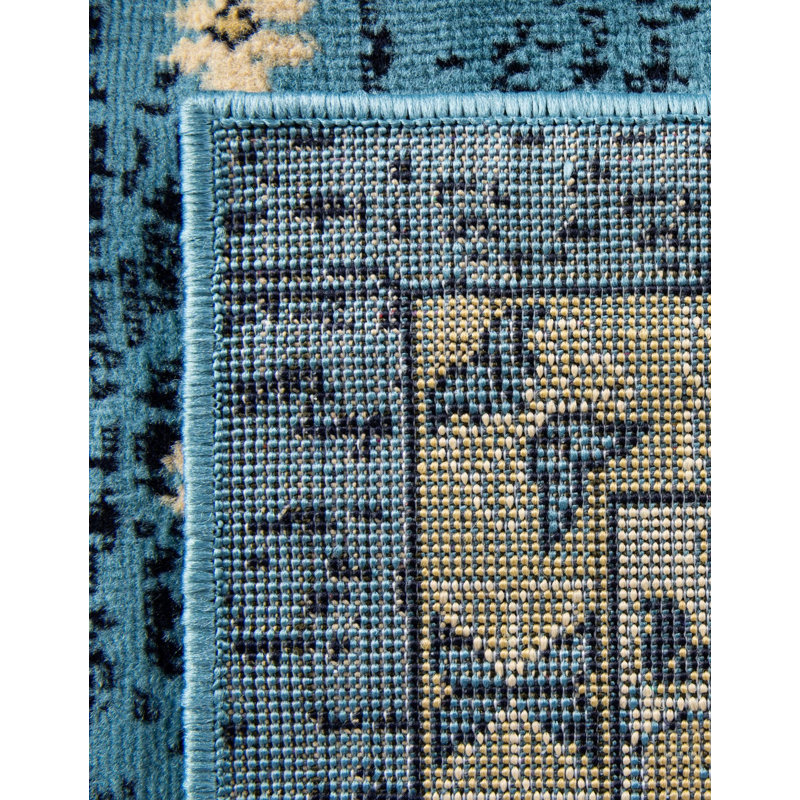 Eesi Oriental Indoor Rug, Square 8'