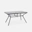 Alynnah 6 - Person Patio Dining Set Umbrella Hole Included Rectangular Table