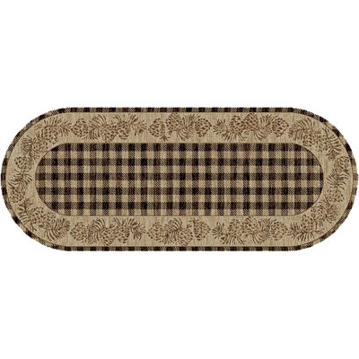 Tapis brun American Destiantion