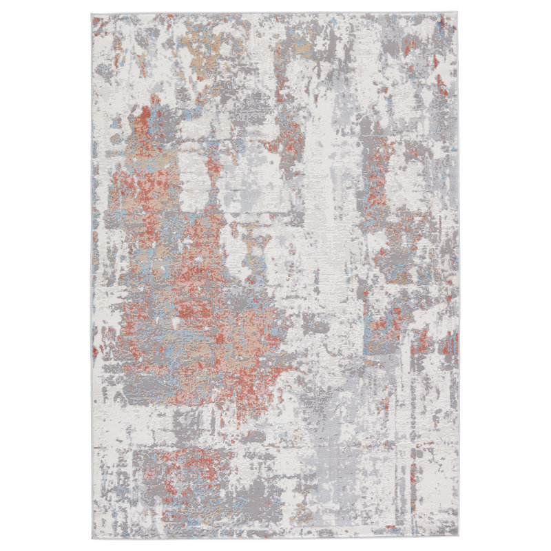 Grotto Abstract Indoor Rug, Rectangle 8' x 10'