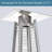 4-Sided Pyramid Patio Heater Replacement Top