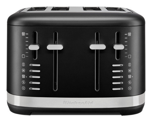 KitchenAid 4 Slot Toaster | Stainless Steel, Matte Black