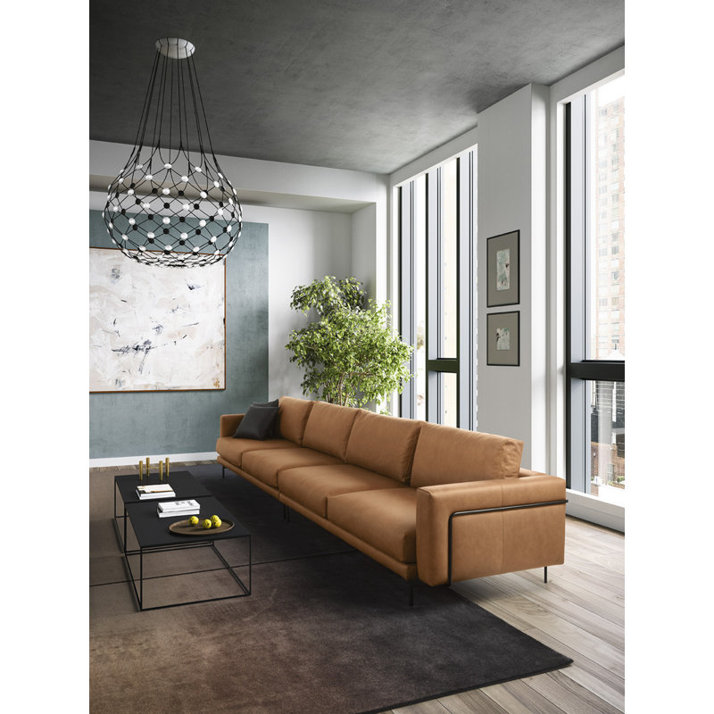 Mesh 1 - Light Unique Global LED Chandelier, 143.6" H x 31.5" W x 31.5" D