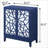 Einstein Blue Finish Console Cabinet