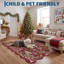 Rectangle Animal Print Washable Area Rug-2068251901