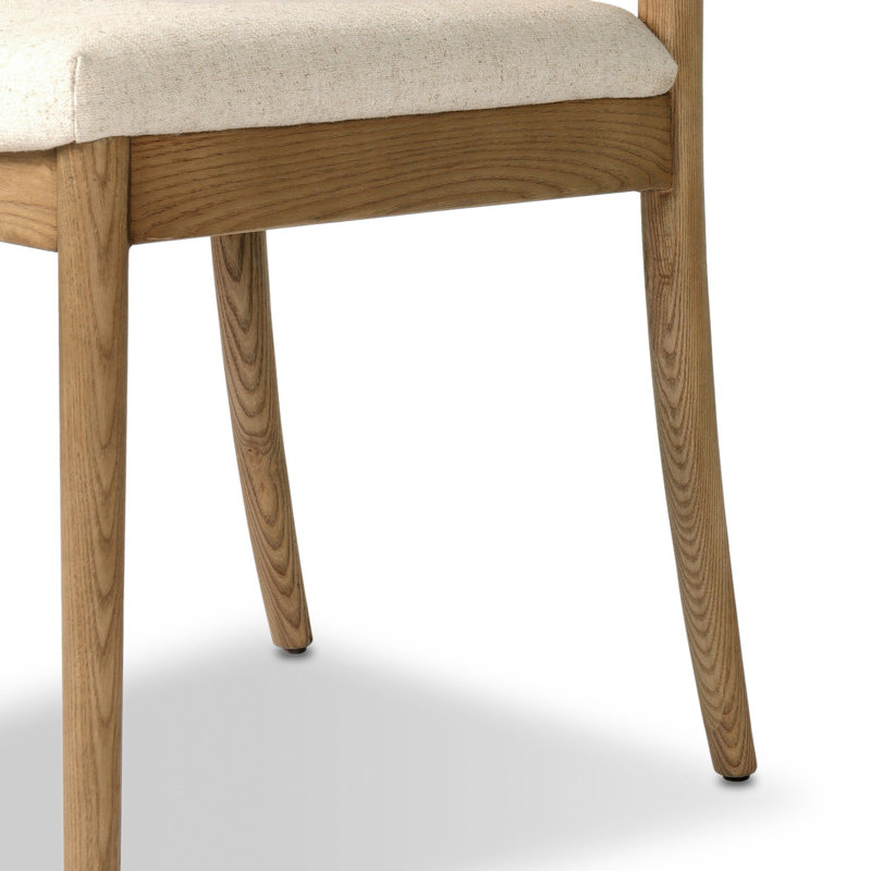 Harlee Upholstered Dining Chair, Amber Ash