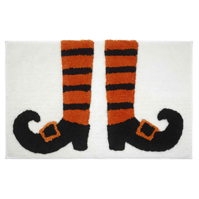 The Holiday Aisle® Witch Shoes Rug